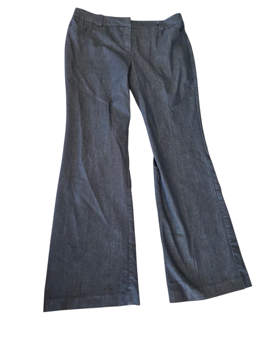 New York & Company Dark Wash  Wide-Leg Jeans
